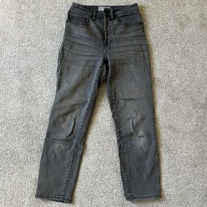 Everlane High Rise Slim Straight Jeans Size 26 Short